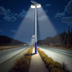 Farolas Solares LED Integradas Todo en Uno para Exteriores, IP67, 80W-150W, con Batería, para Paisajes, Carreteras y Parques Temáticos - Product Image 6