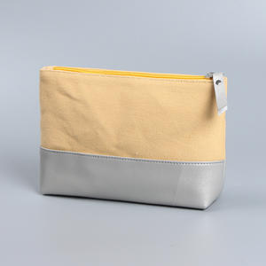 Estuche de cosméticos Nappa PU antiabrasión fácilmente falsificado impenetrable raro, bolsa de maquillaje benéfica colectiva con cajón superior para gimnasio - Product Image 5