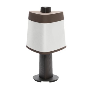 Table <b>Lamp</b> E27 <b>LED</b> 220V Solid Wood Fabric Simple Ambient <b>Lighting</b> For Living Room Study Bedroom Bedside - Product Image 5