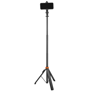 Kingjoy Perche à <span class=keywords><strong>selfie</strong></span> 70 pouces compatible <span class=keywords><strong>iPhone</strong></span>/Android avec télécommande, trépied extensible, support de téléphone solide pour le voyage - Product Image 3