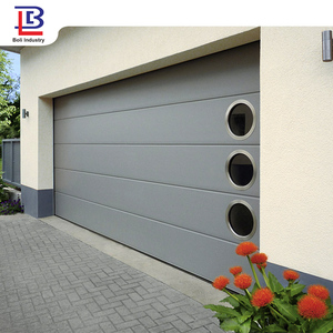 <span class=keywords><strong>Porte</strong></span> de <span class=keywords><strong>garage</strong></span> sectionnelle intelligente moderne, automatique, sécurisée, résistante aux ouragans, insonorisée et isolée - Product Image 3