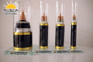 ZC-YJV22 8.7/15KV 3*150 khả năng kháng cháy ngọn lửa bọc thép cáp điện - Product Image 3