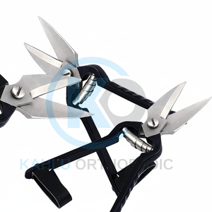 Ciseaux de pourriture des pieds personnalisés (peints en noir) Instruments vétérinaires de KAHLU orthopédique - Product Image 1