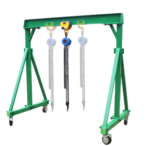 Usine facile à installer avec un palan à chaîne de haute qualité Grue à portique maison portable réglable de 5 tonnes - Product Image 2