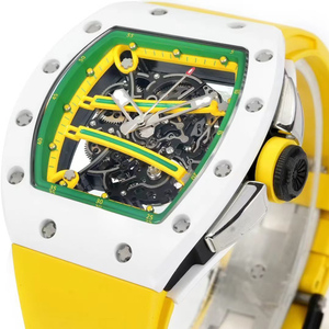 Reloj Mecánico de Cuerda Manual RMUL2 con Esfera Asimétrica 61-01, Reloj Deportivo de Lujo para Hombre con Cerámica y Carbono - Product Image 3