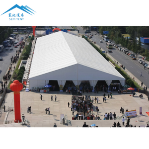 Lớn span vĩnh viễn khung nhôm PVC bìa không thấm nước kho lều cho công nghiệp lưu trữ & Thương mại tổ chức sự kiện - Product Image 6