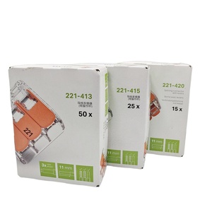 Connettore a morsetto a pressione 221 - <span class=keywords><strong>Serie</strong></span> 221-412/413/415/420 - Connettori per cavi a 2, 3, 5, 10 poli - Terminali da 4 mm - <span class=keywords><strong>Serie</strong></span> 221 - Product Image 5