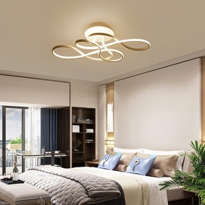 Modern Minimalist Style Intelligent Dimming <b>Remote</b> <b>Control</b> AC Aluminum Led Acrylic <b>Ceiling</b> <b>Light</b> Living Room Fixture - Product Image 6