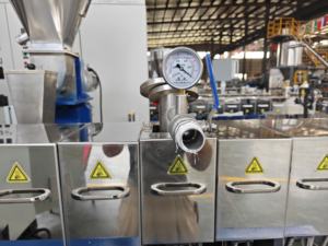 Composé de caoutchouc pétrin mélangeur double vis TPR <span class=keywords><strong>TPE</strong></span> composé extrudeuse automatique - Product Image 5