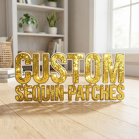 Patchs thermocollants brodés de sequins en forme de cœur de papillon, patchs personnalisés en sequins pour vêtements d'enfants, robes de fête, cadeaux