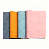 Bloc-notes effaçable en cuir PU réutilisable