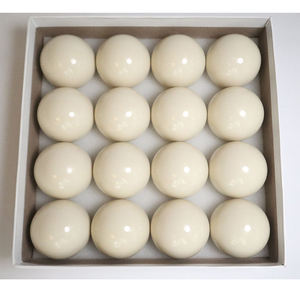 Alta calidad 2-1/16 "Snooker Cue Ball 16 unids/caja 52,5mm <span class=keywords><strong>bola</strong></span> de <span class=keywords><strong>billar</strong></span> <span class=keywords><strong>blanca</strong></span> 2-1/16 pulgadas a la venta - Product Image 4