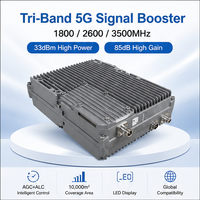 Vente directe d'usine, amplificateur de signal de téléphone mobile tri-bande 1800\TDD2600\TDD3500MHz 31dbm, amplificateur de réseau 5G B38/N78