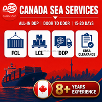 Transitaire Chine-Canada, transport maritime FCL/LCL, consolidation, DDP, porte-à-porte, agent entrepôt Calgary