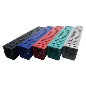 Hot Sell Outdoor Rain Water Gutters Drain Resin Concrete Linear Drainage Channel Polymer Gutter for Driveway