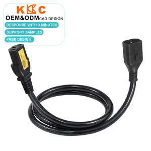 Cordon d'alimentation verrouillable C13 vers C14 avec double connecteur sécurisé pour PDU de rack et armoire serveur - Product Image 3