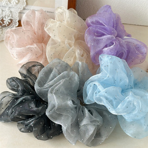 Coleteros Grandes de Organza Brillante, Coleteros de Tul con Purpurina, Coleteros Personalizados para Vacaciones de Verano, Fabricante OEM - Product Image 3