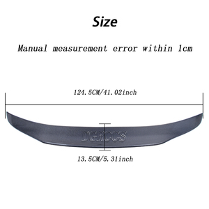 For Series G25 G35 G37 4Door Sedan PSM Style Carbon Fiber Spoiler Trunk Wing 2007-2014 Carbon Fiber (not for STC) - Product Image 3
