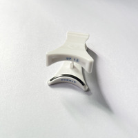 Nouvelle Arrivée Boîte d'emballage pliable tout-en-un blanche vide pour faux cils avec miroir et aimants, en matériau ABS/AS