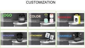 หูฟังแบบเปิดรับเสียงจากอากาศ กันน้ำ พร้อมหน้าจอแสดงพลังงานดิจิตอล แบบ Type C รับผลิตแบบ OEM ODM <span class=keywords><strong>สั่ง</strong></span>ซื้อจำนวนมากสำหรับผู้จัดจำหน่าย - Product Image 5