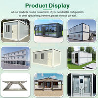 Maison conteneur pliable Z-Fold de 10/20/40 pieds, conteneur pliable léger en panneaux sandwich EPS, maison préfabriquée modulaire