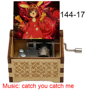 Cardcaptor Sakura Anime Cacth <span class=keywords><strong>You</strong></span> Catch <span class=keywords><strong>Me</strong></span> carillon a manovella <span class=keywords><strong>in</strong></span> legno fan bella decorazione regalo - Product Image 3
