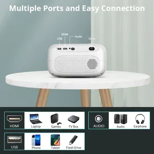 Hotack Latest L009 Full Hd 1080p Home Theater Video Projector Smart Wireless Portable Outdoor Mini Proyector 4k