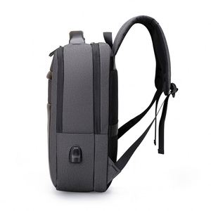 Custom New Designer USB Anti Theft Travel <b>Computer</b> Bag Waterproof 15.6 Inch Business Laptop <b>Backpack</b> for Men - Product Image 2