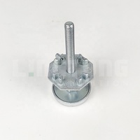 Pieds de nivellement carrés pour profilés d'exposition de 40/60/80 mm, faciles à installer et à transporter
