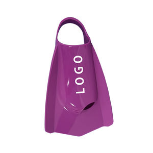 समुद्र तट 100% सिलिकॉन शॉर्ट ब्लेड फिनिश पोर्टेबल डाइविंग फ्लिपर स्नॉर्कल गियर फुट पॉकेट स्वीमिंग फिन्स - Product Image 4