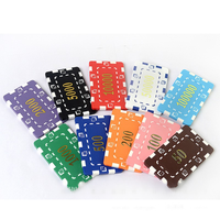 Jetons de jeu personnalisés imprimés en sérigraphie pour soirées jeux de société, récompenses en classe, cadeaux de fête, articles promotionnels et nouveautés
