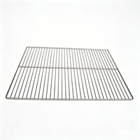 Grille de refroidissement en treillis métallique en acier inoxydable 304 de qualité alimentaire personnalisée pour barbecue et cuisson