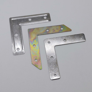 Metal Corner <b>Bracket</b> <b>Silver</b> Five Hole Thickened Large For Picture Frame Hardware Accessories Durable Modern Simple Style - Product Image 3