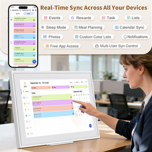 Calendrier numérique pour enfants avec récompenses, 21,5 pouces, compatible Google, ISO, COZI, <span class=keywords><strong>Yahoo</strong></span>, avec plan repas - Product Image 6