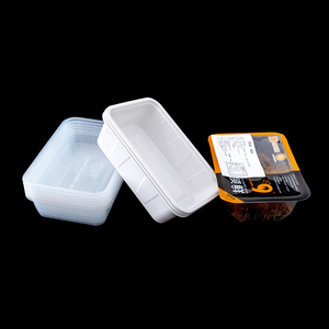 Tùy Chỉnh Thân Thiện Với Môi Dùng Một Lần Nhựa Khay Thức Ăn Với Nắp bịt kín Cho <span class=keywords><strong>Ice</strong></span> <span class=keywords><strong>Cream</strong></span> Đồ Ăn Nhẹ Có Sẵn Trong Kích Cỡ Khác Nhau Màu Sắc - Product Image 6