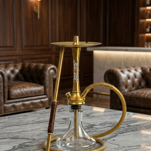 MR EDS Hookah Mr EDS E14 DIAMOND Ensemble Chicha Classique en Acier Inoxydable Narghile MR EDS <span class=keywords><strong>Tige</strong></span> de Chicha - Product Image 2