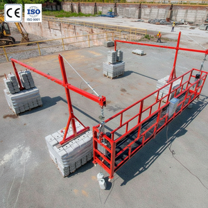 Plateforme de travail suspendue/échafaudage temporaire réglable pour le nettoyage des façades ZLP500/ZLP630/ZLP800/ZLP1000 - Product Image 1