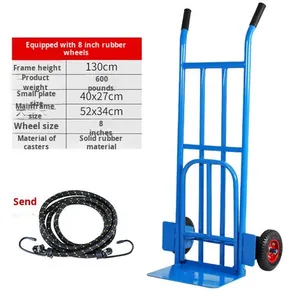 عربة نقل سيارات زهيوي تايجر ذات عجلتين، خفيفة الوزن وصامتة، تُسحب باليد، عربة شحن صغيرة قابلة للطي - Product Image 4