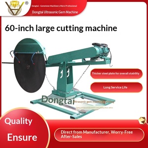 Machine de découpe de pierres précieuses à refroidissement par eau de 60 pouces, pour le découpe de jade et d'agate de grande taille - Product Image 1