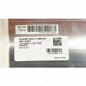 Schermo LCD da <span class=keywords><strong>17</strong></span>,3 Pollici con Interfaccia EDP 50PIN per <span class=keywords><strong>Dell</strong></span> <span class=keywords><strong>XPS</strong></span> <span class=keywords><strong>17</strong></span> Modello LP173WF2-TPA1 - Product Image 1