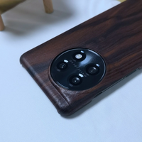 Étuis de téléphone en fibre de carbone noyer bambou bois + aramide pour oneplus 12 13 étui personnalisé Logo personnalisé coque de téléphone