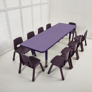 Plateau de table en plastique durable pour maternelle  Mobilier scolaire sécurisé pour enfants avec dimensions personnalisables - Product Image 4