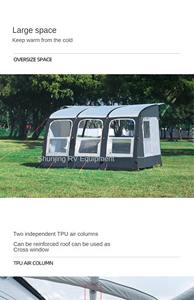 Nouveau Four Seasons Self-driving Tour Outdoor 5-8 Personnes Camping <span class=keywords><strong>Auvent</strong></span> Gonflable Air <span class=keywords><strong>Auvent</strong></span> Rv Caravan <span class=keywords><strong>Auvent</strong></span> Tente Imperméable - Product Image 6