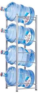 Silber Metall Eisen 4-Tier Heavy Duty Wasser Flasche Halter Lagerung <span class=keywords><strong>Rack</strong></span> für 5 Gallonen Wasser Spender - Product Image 2