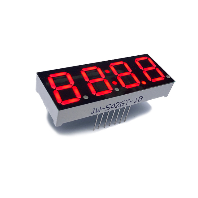 Super Red Seven Segment Display Time Clock Display 0.56 Inch 4 Digit 7 Segment LED Display