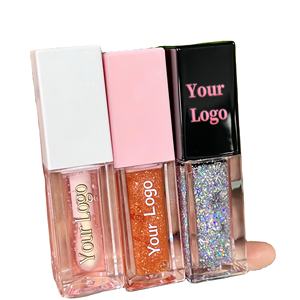 Aceite Labial Vegano Orgánico Humectante que Cambia <span class=keywords><strong>de</strong></span> Color con Fruta, Libre <span class=keywords><strong>de</strong></span> Crueldad Animal, Etiqueta Privada, Brillo Labial Transparente que Aumenta el Volumen - Product Image 5