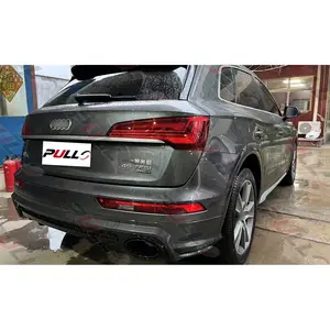 Suitable for Audi Q5 2022 to RSQ5 model body kit include front and rear bumper assembly with grille rear diffuser eyebrows