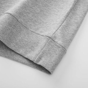 Hot Sale Wholesale <b>Men</b> Sweatshirt <b>Top</b> Trendy Casual Wear Plain Fashionable <b>Long</b> <b>Sleeve</b> <b>Men</b> Sweatshirt With Customized Logo Print - Product Image 5