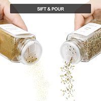 Bambou 4 Niveaux Étagères À Épices Plateau Assaisonnement Conteneurs Porta Temperos Épice Tiroir Organisateur Avec 24 Pots À Épices Pour La Cuisine