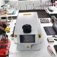 Nouvelle machine de soudage laser pour bijoux JNFSLASER, mini-machine de bureau 100W/200W/300W, refroidie par eau, facile à utiliser pour la réparation de bijoux, Chine